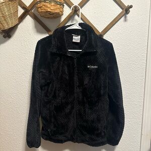 Columbia fuzzy fleece jacket